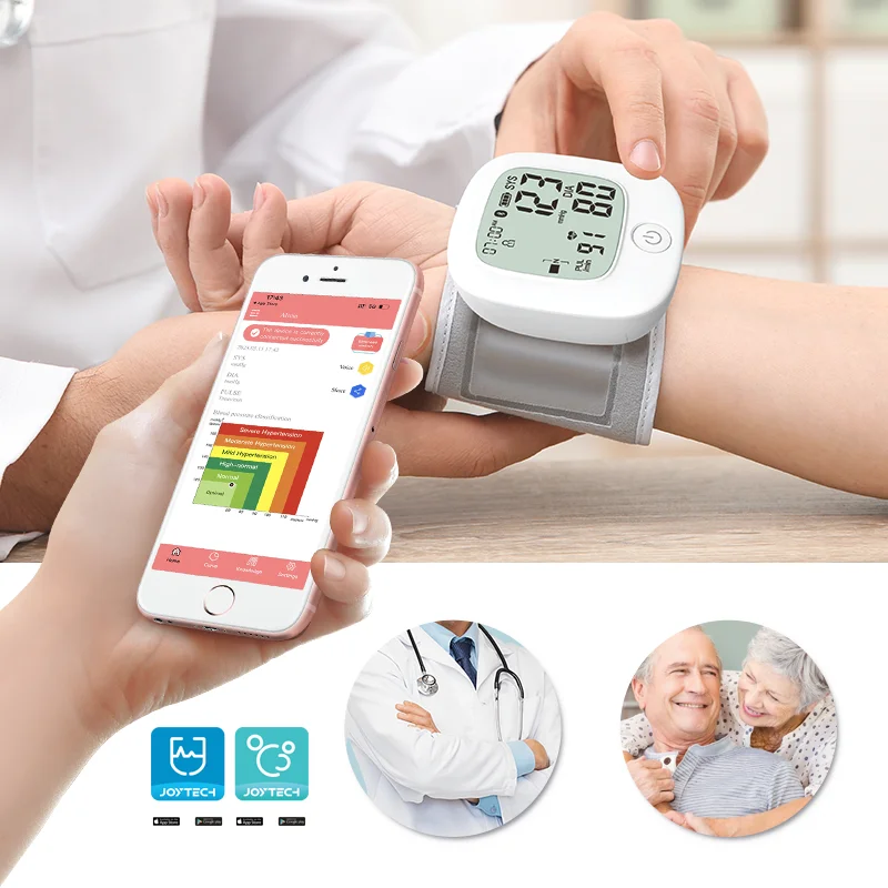 Automatic Wrist Voice Digital Bp Check Machine  Medical MDR Blood Pressure Monitor bluetooth Sphygmomanometer