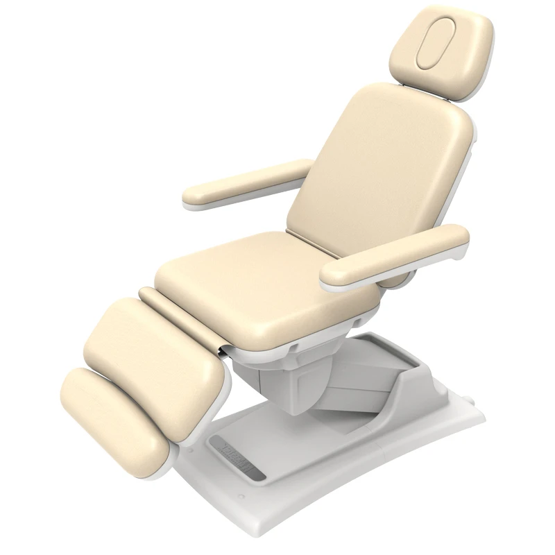 Sonora Electric Cosmetology Chair Electric Beauty Massage Couch Chair Adjustable Height 3 Motor Beauty And Facial Chair