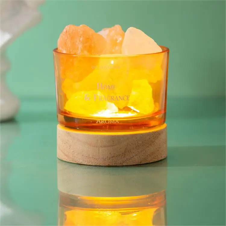 Home Decorative Fragrance Crystal Stone  Diffuser with Essential Oil Aromatherapy Stone Diffuser