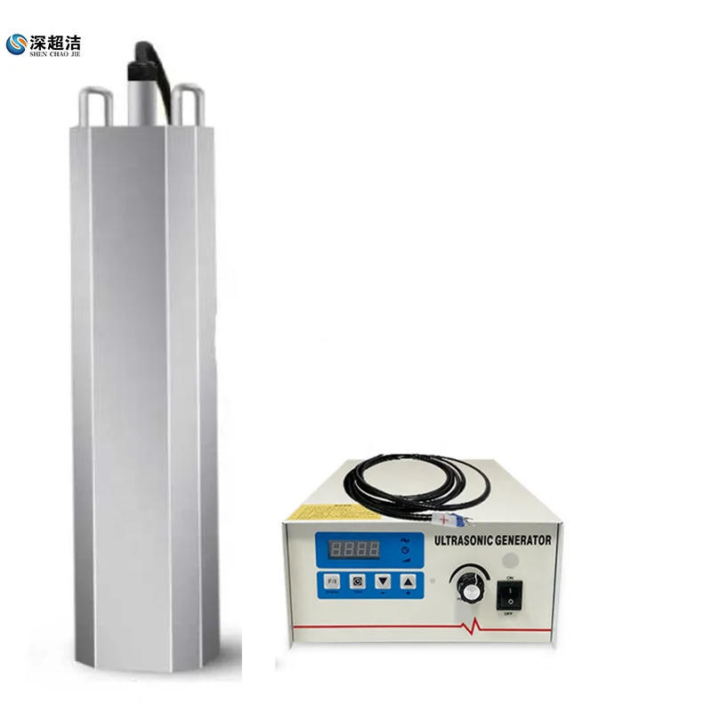 Immersible Convex Octagonal Four-sided Ultrasonic Vibrator Customized Ultrasonic Immersible Vibration Rod 28/40Khz