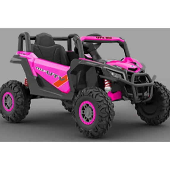 2024 NEW 12V/24V Electric 4WD UTV Buggy Double Motor Ride-on Car for Kids 1+ Years Unisex 4WD Wheel Plastic Off-Road Vehicle