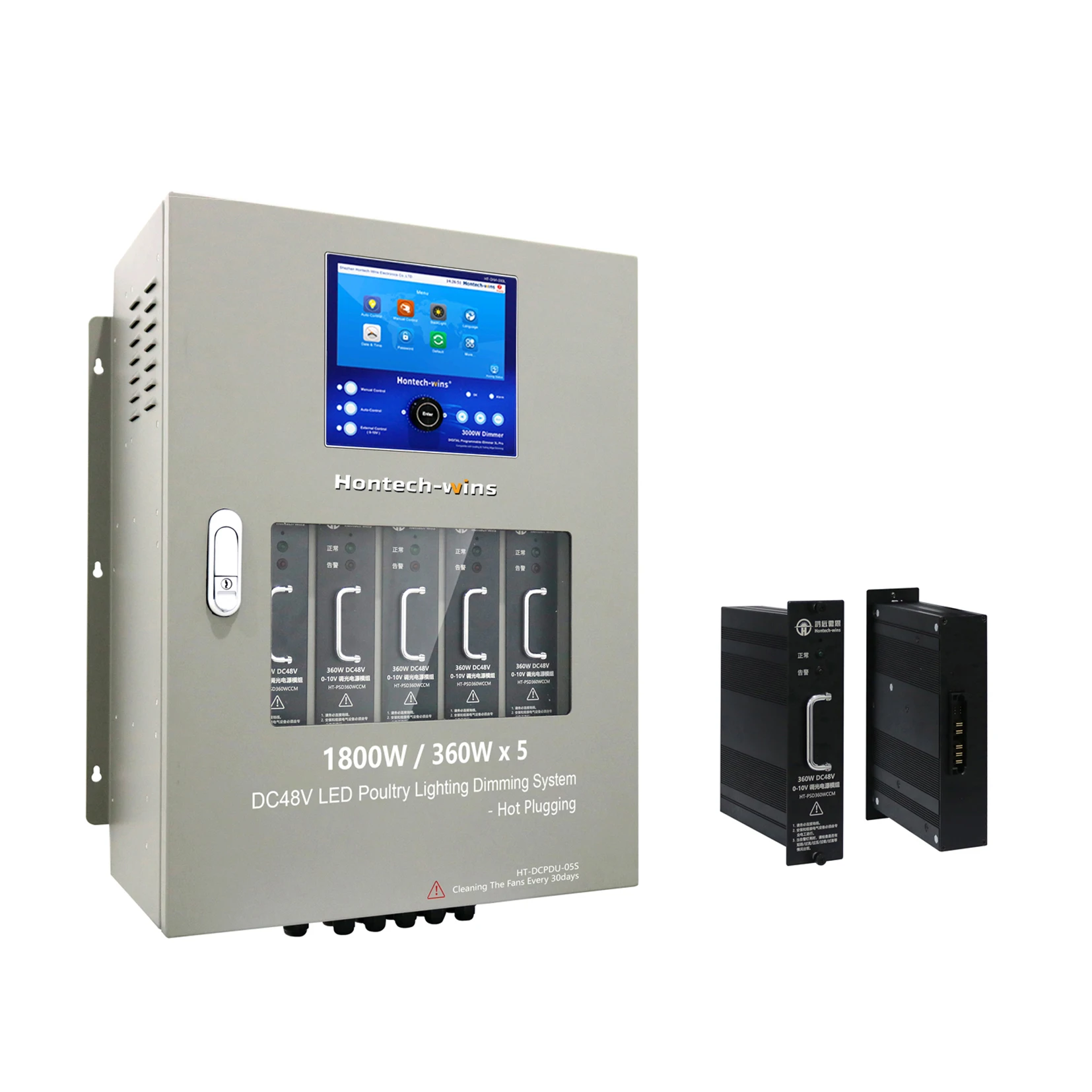 DC 48V PDU Hot Plugging DC Edge Dimmer1800w Dimmer LED Light Controller