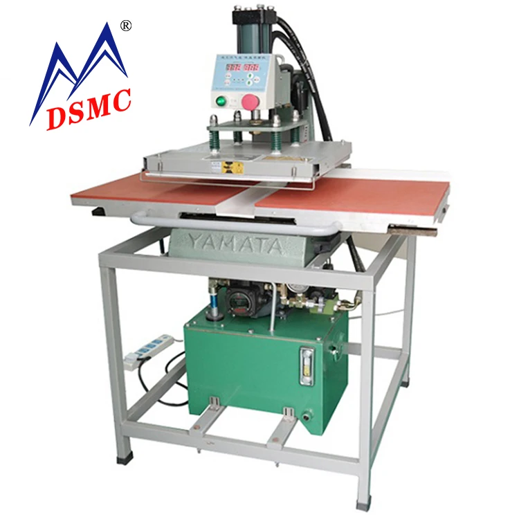 Hydraulic heat press machine 40*60 Single station Heat top and down