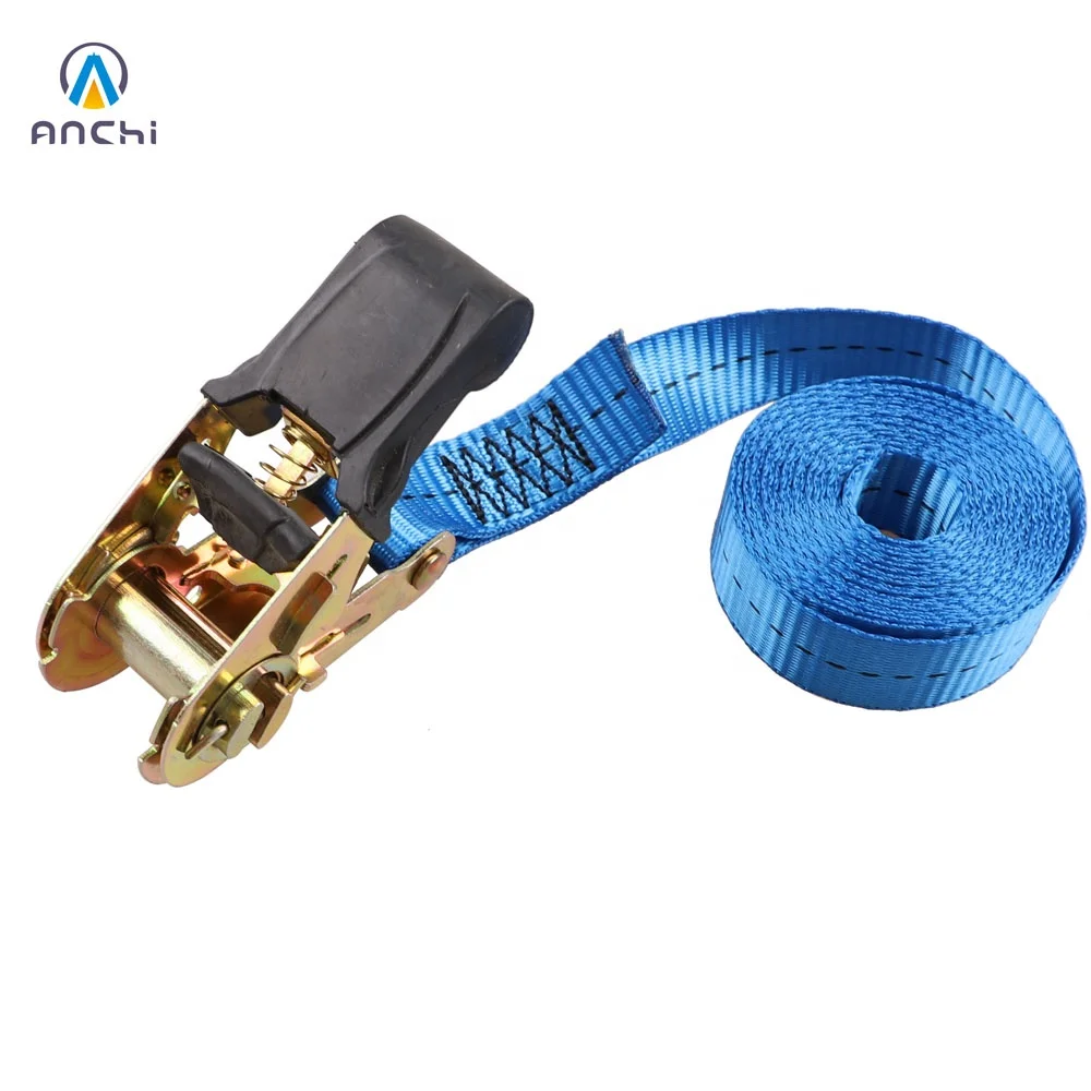 Оптовая продажа, грузовые Храповые ремни 1 дюйм 25 мм 3 м, бесконечное разрыв 680 кг