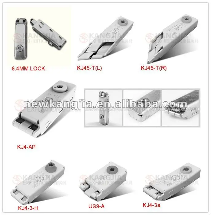 KJ brand steel patent tension lock for exhibition booth