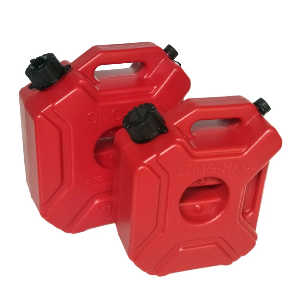 Заводская цена 5 л топливный бак пластиковые масляные банки многоразмерный бензиновый контейнер для хранения топлива
