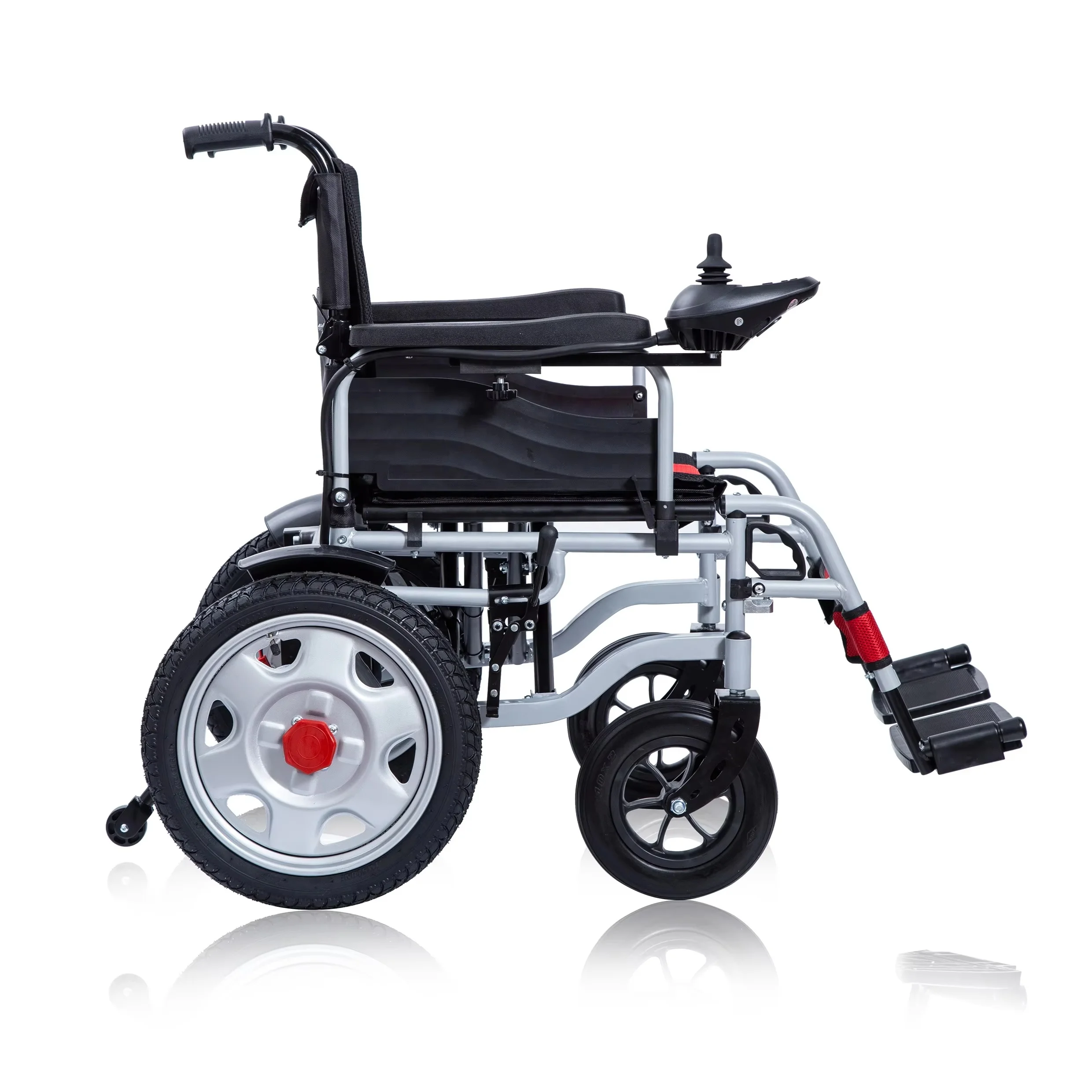 Lightweight foldable scooter motor power chair mobility  attachment automatic price joystick controller electric wheelchair