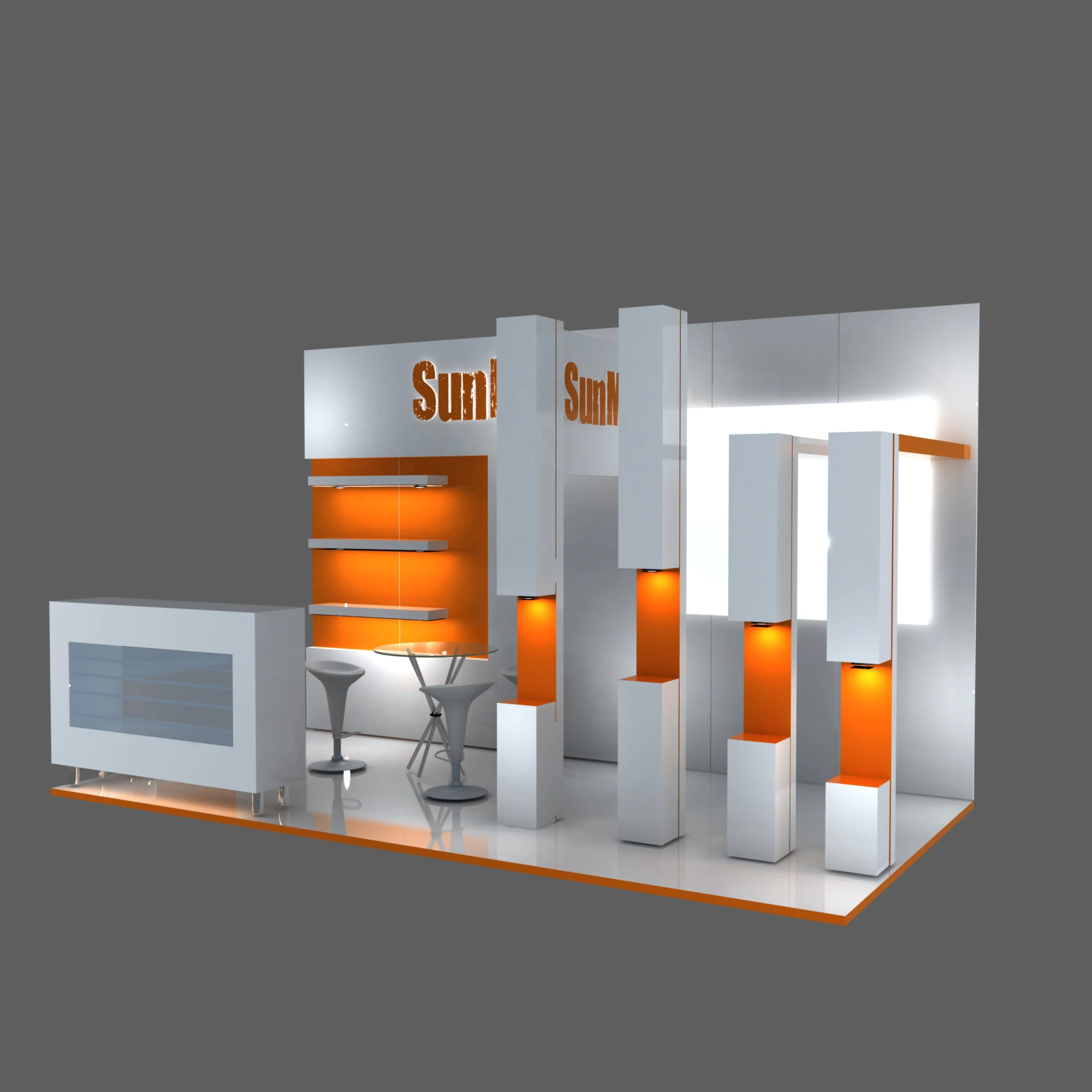 Модульный Выставочный Стенд для онлайн-мероприятий, индивидуальный стенд для виртуальных событий