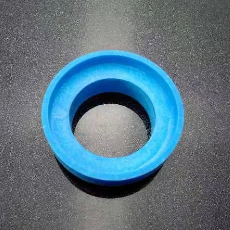 Silicone sponge rubber for toilet tank to bowl toilet wax free gasket