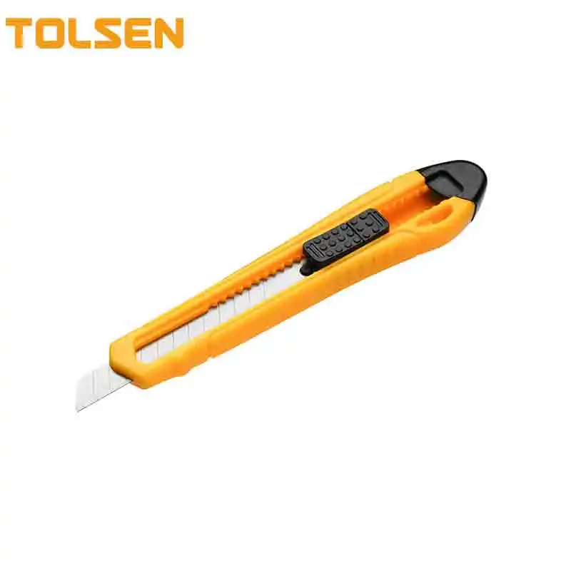 TOLSEN 30080 Snap Off Utility Blade Pocket With Flat Push Button