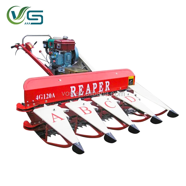 Manual wheat and rice harvester/hand operated mini paddy harvester