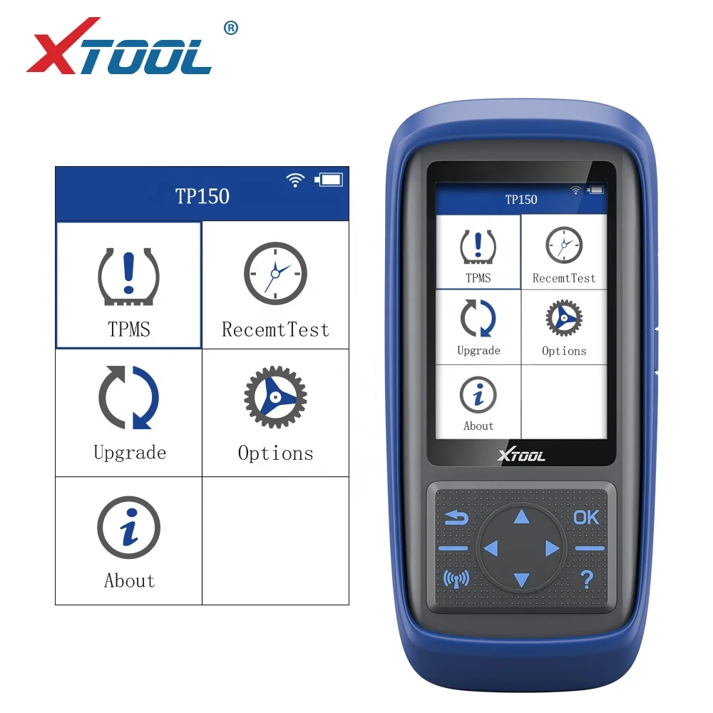Система контроля давления в шинах XTOOL TP150 OBD2 диагностический сканер TPMS программа с датчиком 315 и 433 МГц