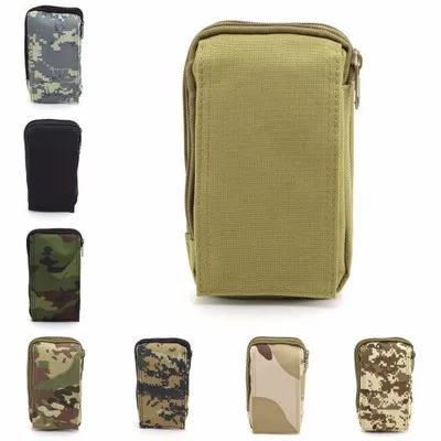 2022  New  Fashion  Outdoor Sports Multi-function Tactical Pouch Camouflage Laptop Waist  Bag