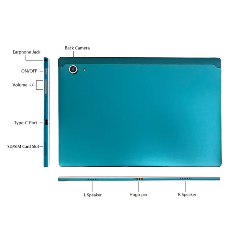 10.1 inch android 1080p on tablets wall MTK6771 3+32G kids tablet for learning and playing without camera wall mounted tablet pc
