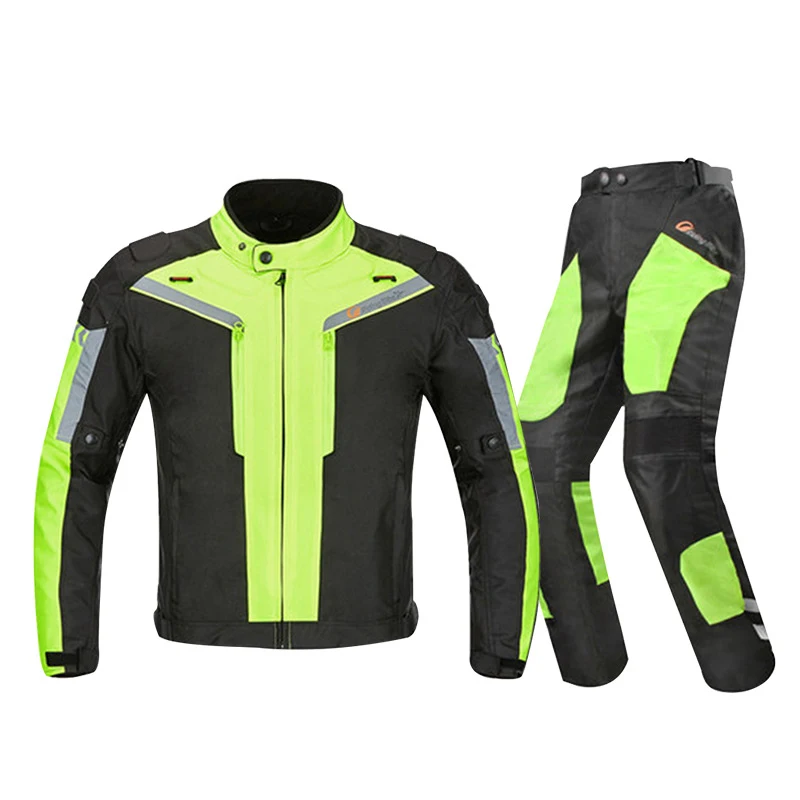 Motorcycle Jacket Motorbike Riding Jacket Windproof Motorcycle Full Body Protective Gear Armor Motorcycle Biker Jacket for Men