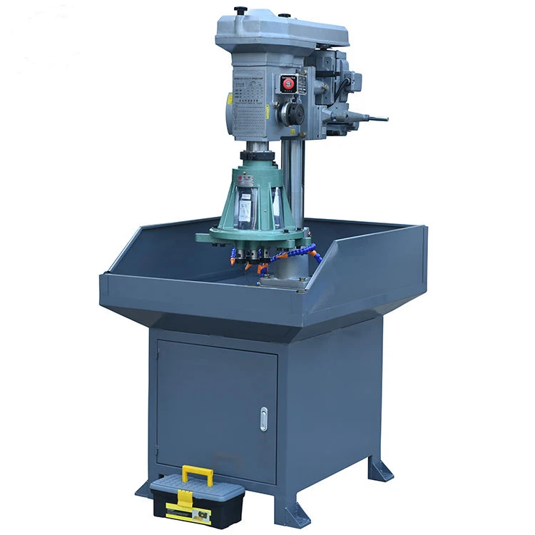 High Accuracy Mini  Precision Drilling  Bench Mounted Auto Feed Drill Press Stand Double Head Tapping Machine