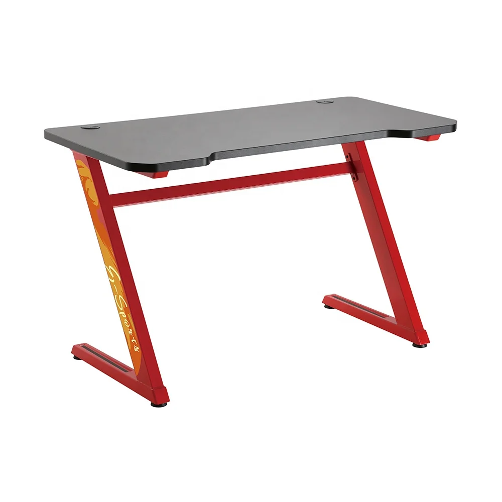 Лидер продаж от производителя Z-образный игровой компьютерный стол офисный