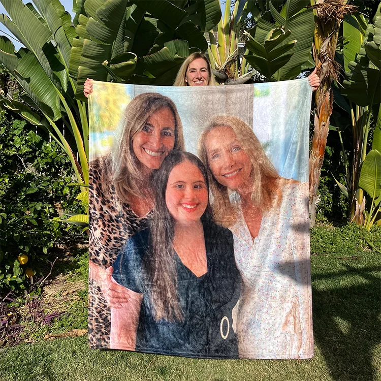 Blankets ODM Services Available Wholesale Portable Polyester Sherpa Printed Custom Blanket