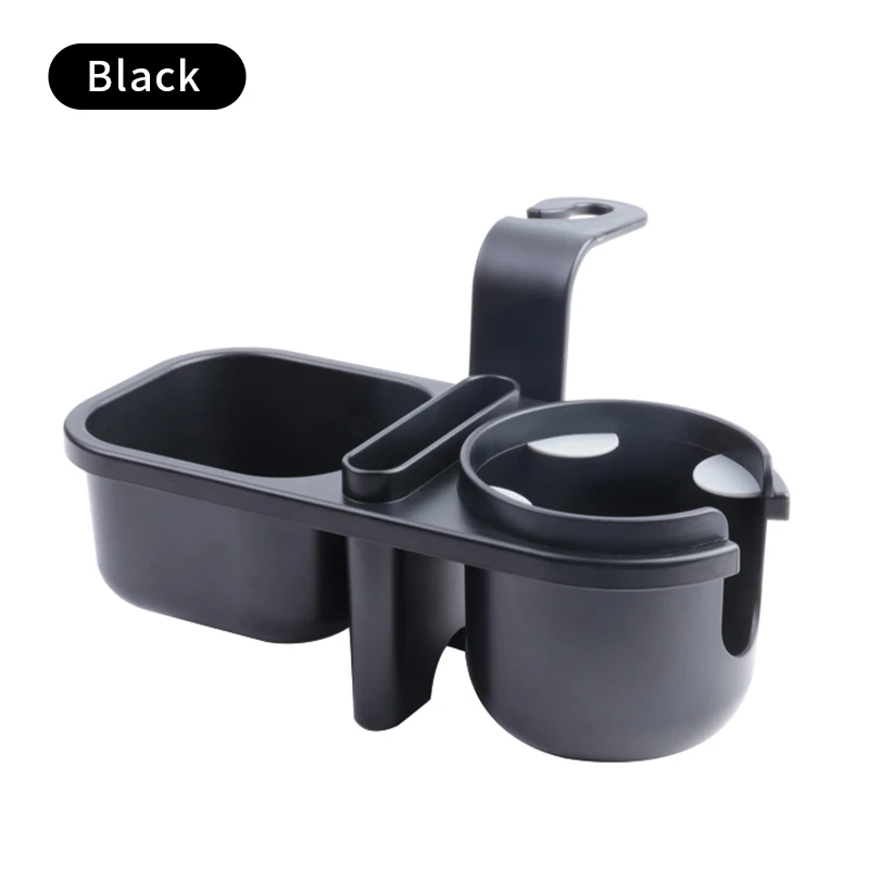 Автомобильный подголовник, органайзер на заднее сиденье с держателем для чашки, 3 в 1, органайзер на спинку сиденья с крючками на подголовник, карман для напитков, поднос для еды