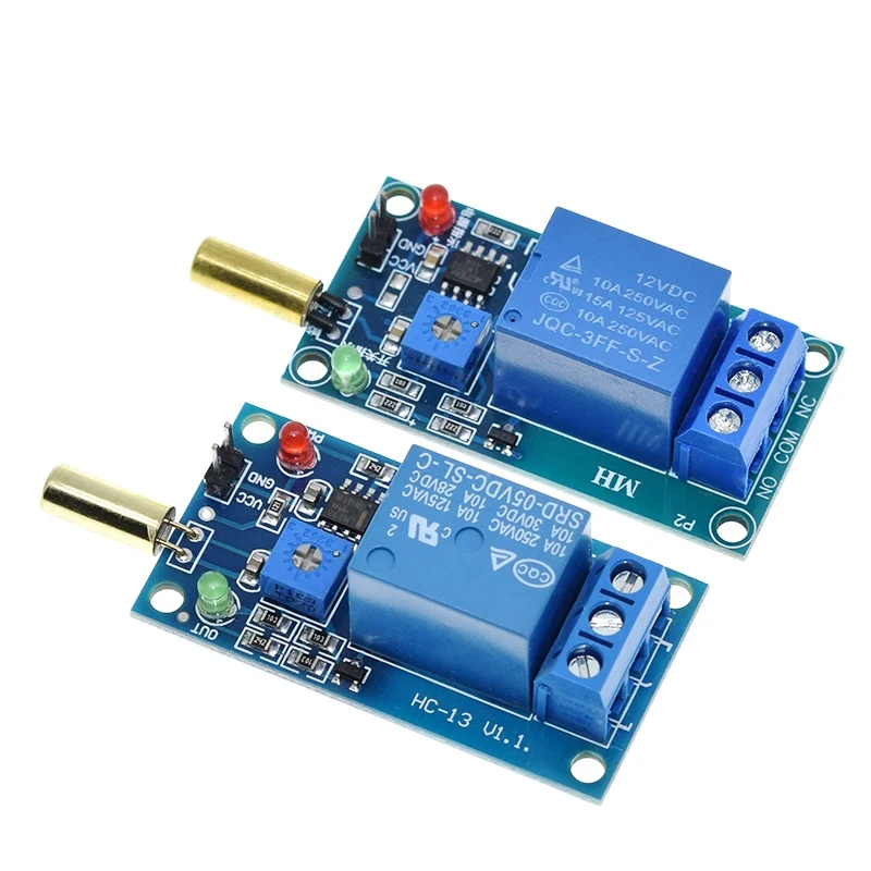 High Quality 12V Output Slant Angle Sensor Relay Module Switch Tilt SW-520D Sensor Module DIY