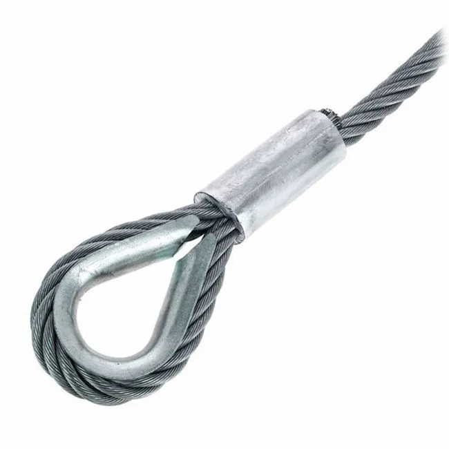 Galvanized/Stainless Steel Rigging Hardware Wire Rope Thimble