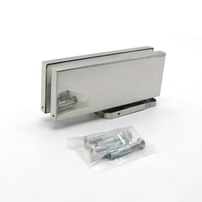 Frameless Glass Door Closer Hydraulic Closer Patch Fitting No-Digging Floor Spring Closer