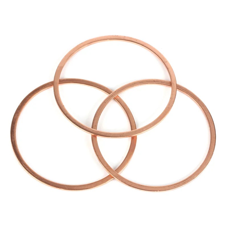 DIN 7603 (A) Copper Plain Finish Sealing Rings