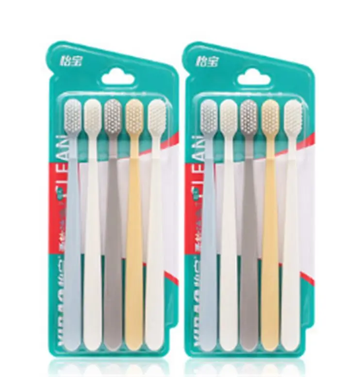 Отбеливающая зубная щетка новый дизайн семейная упаковка brash оптовая цена 2021 пластиковая зубная щетка для взрослых