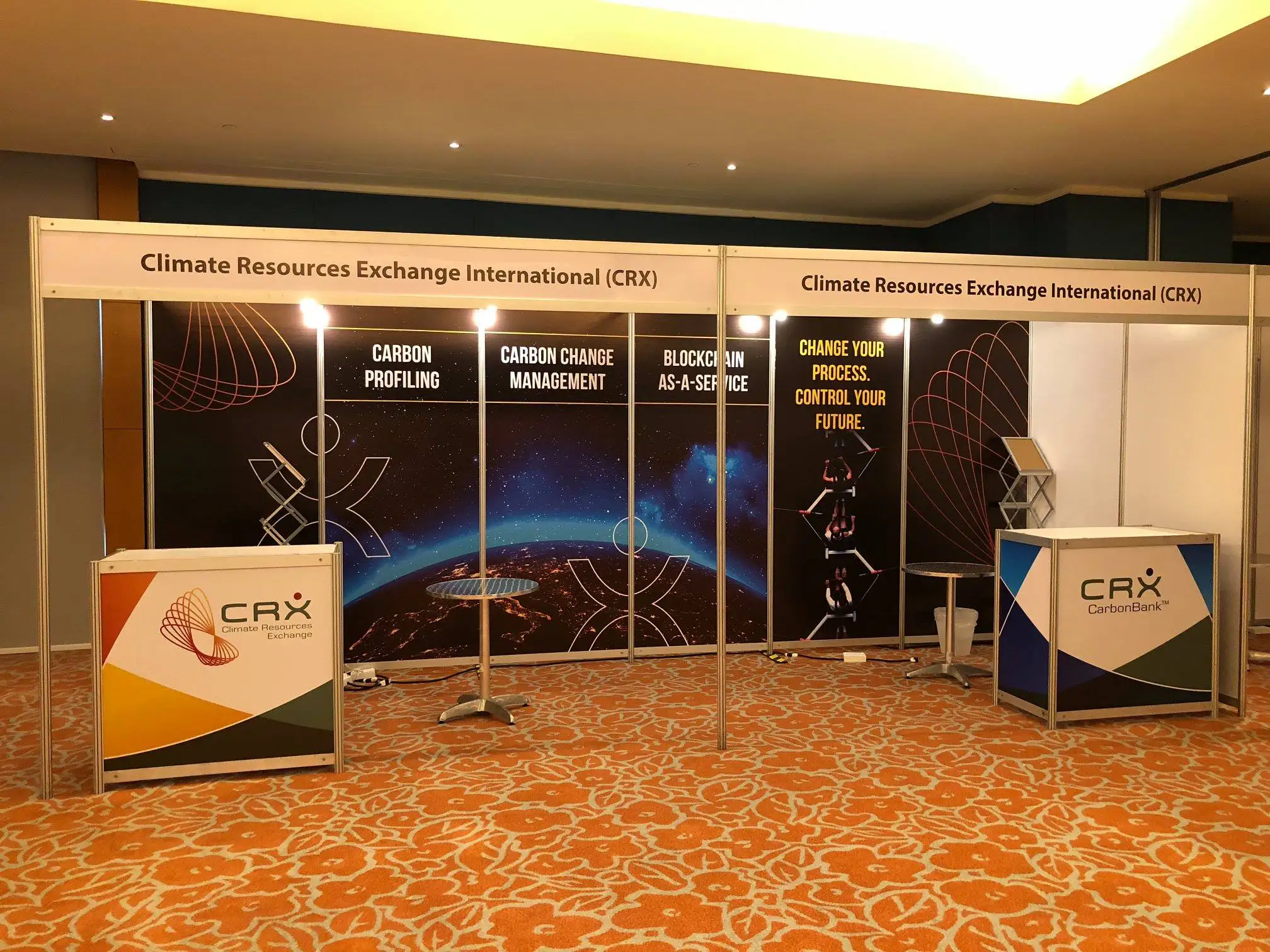 Expo Stall 3x3 Versatile portable display stand and easy to set up and take down