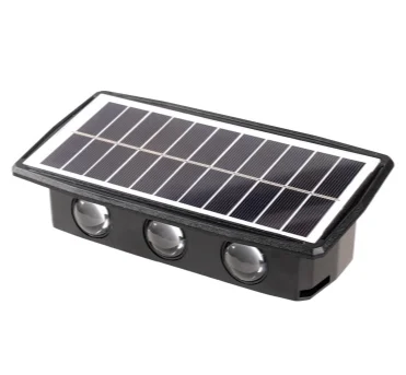 Outdoor Waterproof Wall Washer Wall Lamp 4LEDS 6LEDS 8LEDS Muti-Light-Color Garden Lamp Decorative Fence Wall-Mounted Lamp