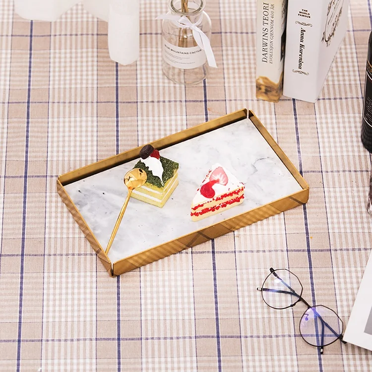 Клиентский логотип черный мраморный лоток для ювелирных изделий набор прилавка серьги с кольцом-держателем коллекции ювелирных изделий дисплей лоток