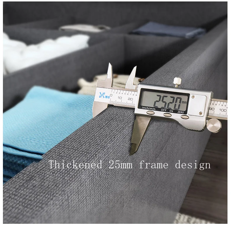 Kainice Discount luxury storage platform bed storage bed upholstered bed frame for home