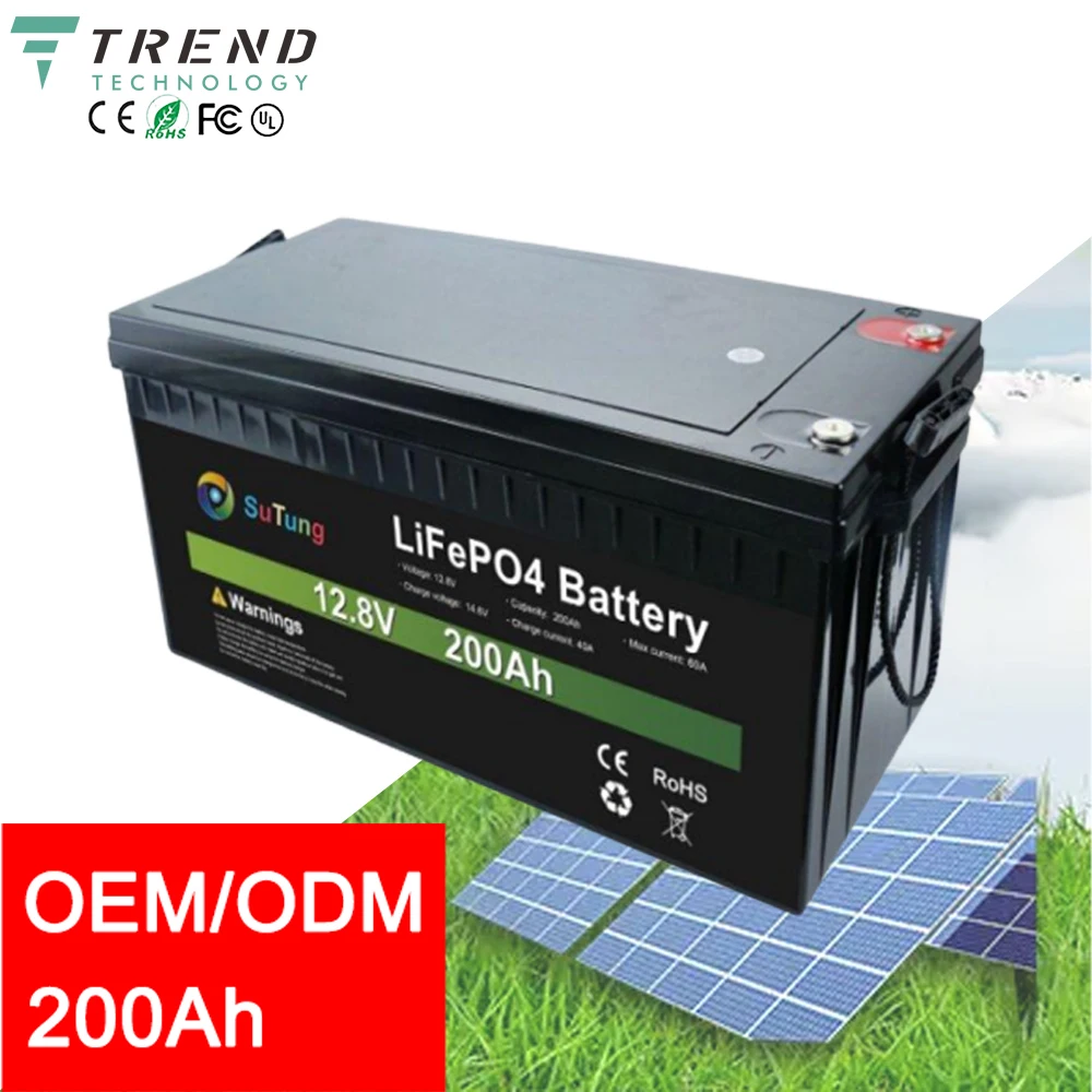 Литий-ионный фосфат железа Lifepo4 солнечная батарея 12V 24V 48V 50Ah 100Ah 200Ah 300Ah 400Ah 10Kwh LiFePO4 штабелируемые
