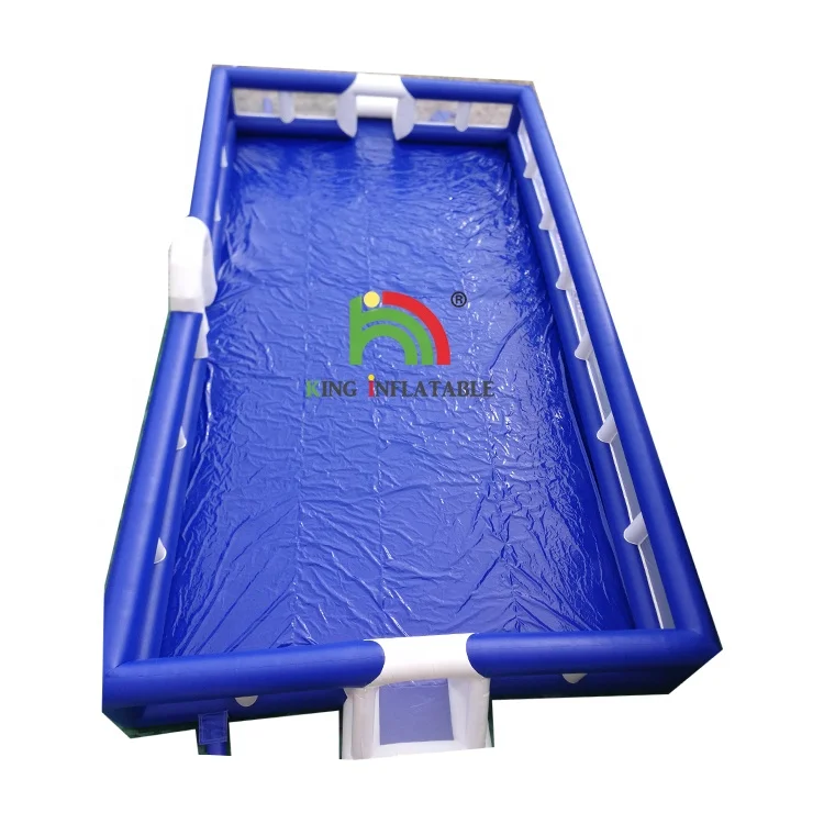 Portable  Inflatable soap filed football field inflatable paintball field for bunker game