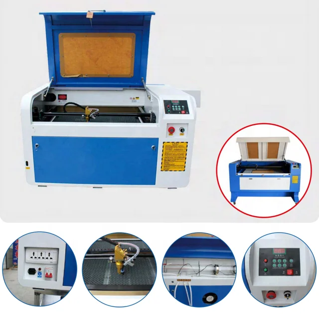 Acrylic cutting Engraving Machines CO2 laser cutting machine 40w 60w 80w 100w 4060 6090 1390