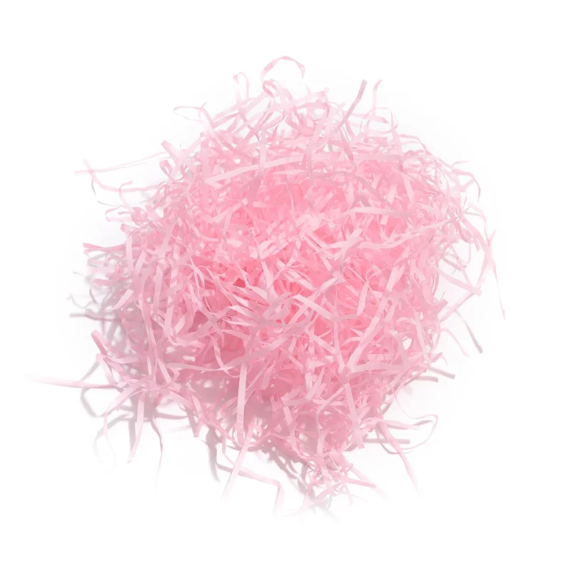 
100g color wrinkle shredded paper party Christmas decoration candy box DIY gift box filling material decoration holiday party 