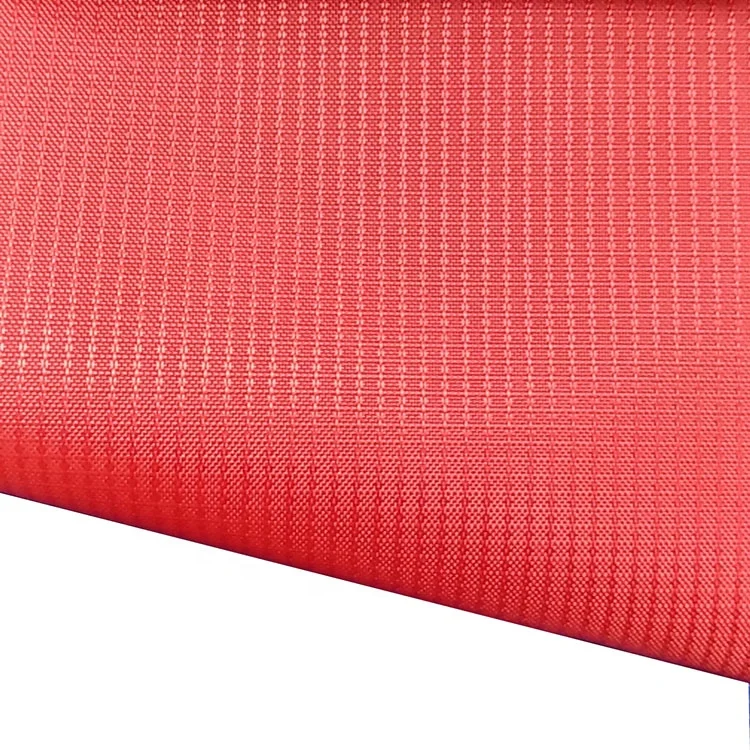 
 100% полиэстер Chaofeng текстильные толстые линии плед Добби ткань Оксфорд для всех видов сумок  