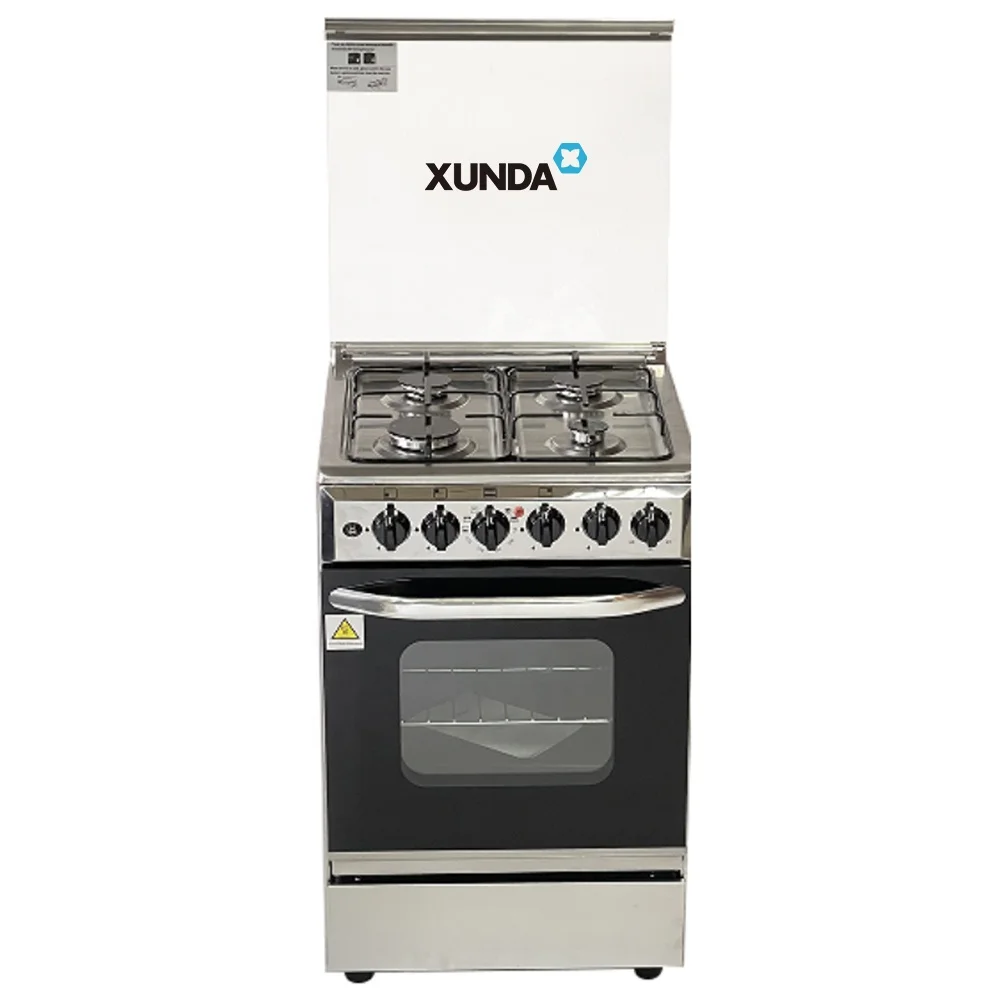 Газовая плита Xunda 4 конфорки кухонный прибор газовая с духовкой