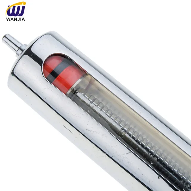 Metal syringe with needle for Veterinary injection