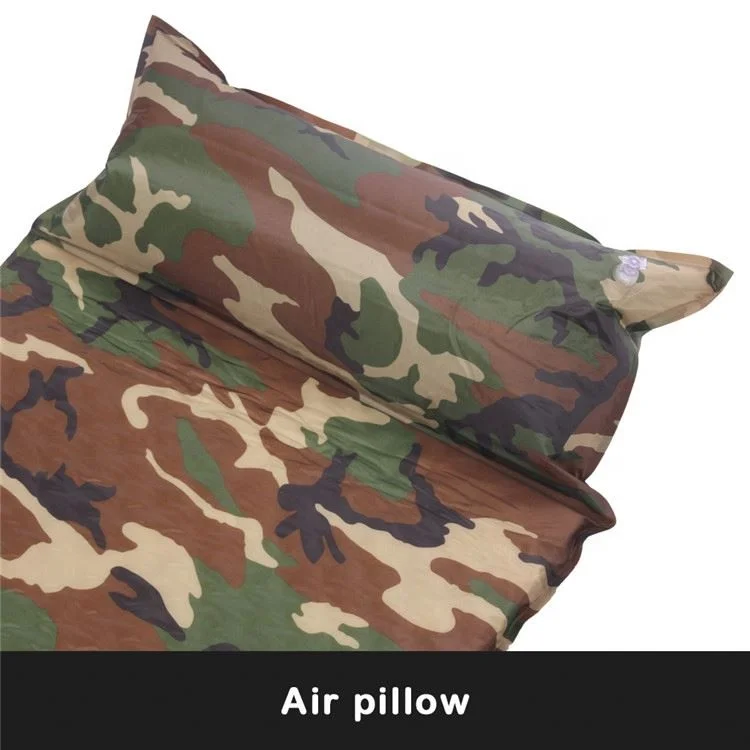 
Camping waterproof self inflating hunting air camping mat outdoor sleeping pad 