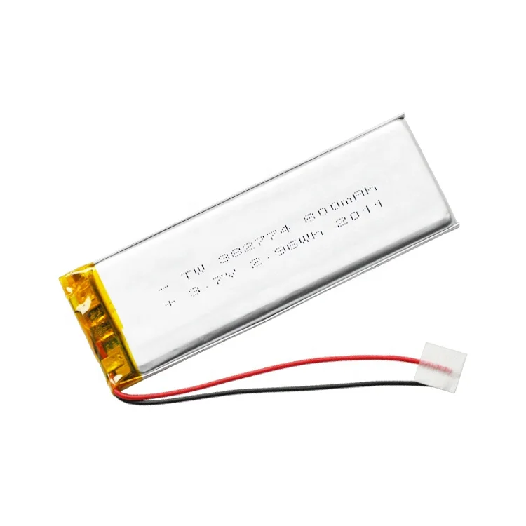 One Year Warranty Top Quality Lithium Ion Polymer Battery TW 800mAh chargeable lithium battery in Shenzhen