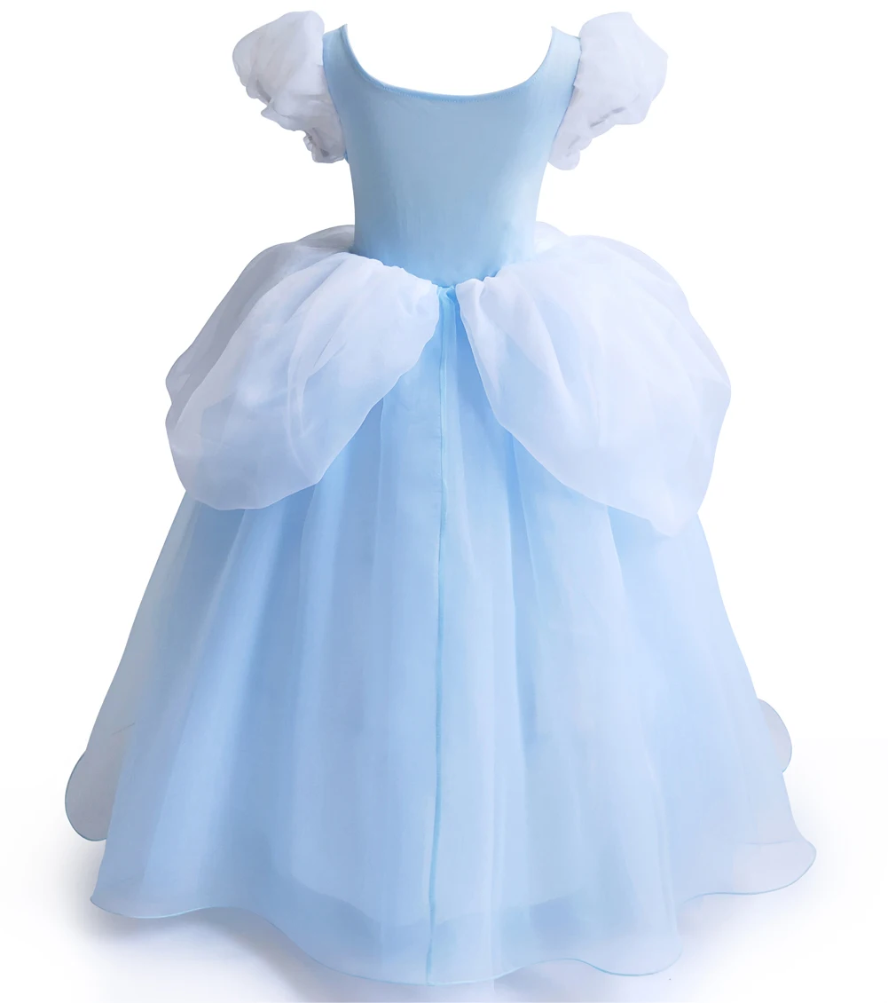 Halloween Princess Dress Girls Fairy Tale Dress Up Children Fancy Cosplay Costume Clothes Kids Christmas Party Elegant Dress