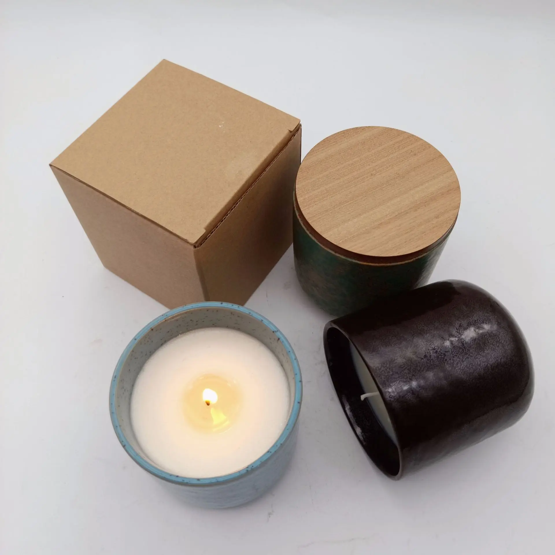 Recycle Paper Holder Scent Tablet Soy Melt Shape Manufacture Candle Wax