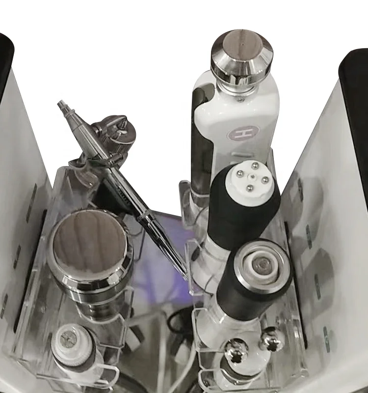 7 в 1, микродермабразия/гидродермабразия с анализатором кожи