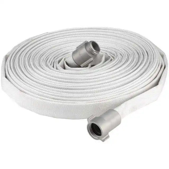 Aluminum American Couplings Connected With Fire Hose Reel 100 Ft Rubber/Pvc/Tpu 1 Inch To 8 Inch 15M To 30M Hose Pipe