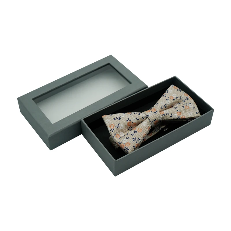 Деловой Галстук Подарочный набор мужской галстук-бабочка с цветочным узором мужской галстук-бабочка