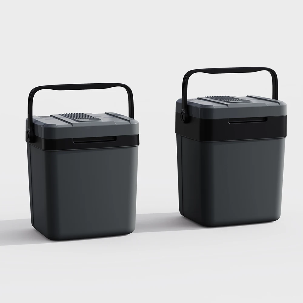 24L/27L Car Freezer AC 230V Electric Cooler Box DC 12V Car Fridge Portable Fridge Thermoelectric Cooler And Warmer