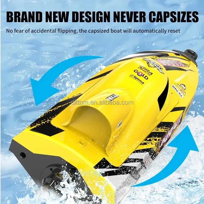 TX749 Turbojet Racing Rc Boat Ship 2.4G 25KM/H Brushless High Speed Racing Yacht Ship Model