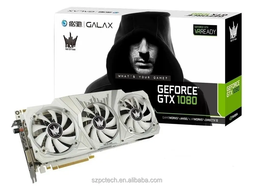 Galaxy Geforce GTX 1080 почета 8 Гб 256Bit D5 графика игровая Карта