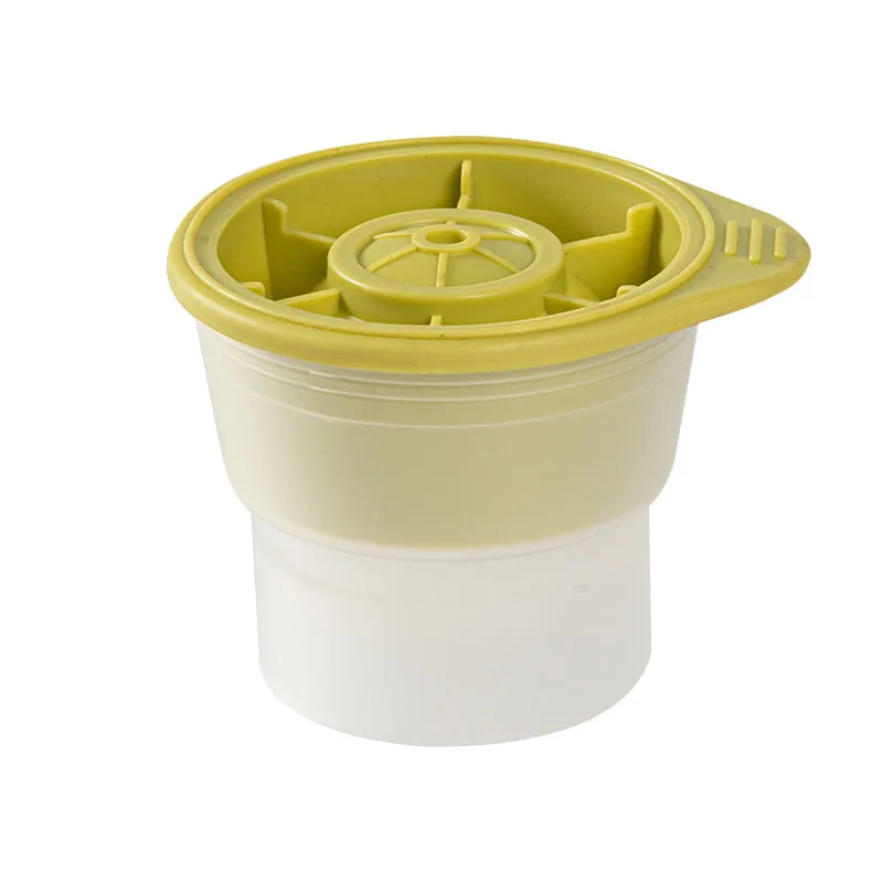 High Quality Block Clear Round Ball Maker Silicone Popsicle Whiskey Mold Ice Cube Tray with Lid Silicone 50 Customization